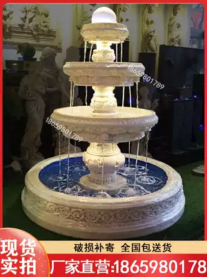 Fountain European water sculpture pool landscape garden rockery decoration outdoor garden creative ornaments large