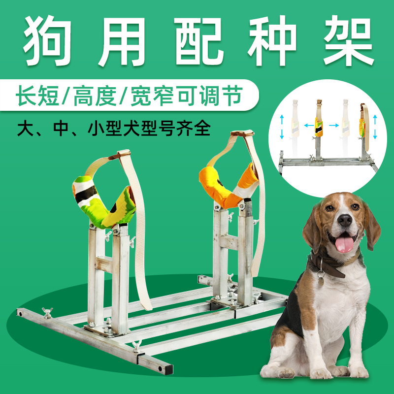 Breeding Rack for Large, Medium, and Small Dogs, Dog Stand for Teddy, Corgi, Shiba Inu, German Shepherd, Fixed Dog Breeding Stand