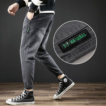 Autumn pants mens jeans 2020 new trend Joker autumn winter Harlan daddy pants mens casual pants