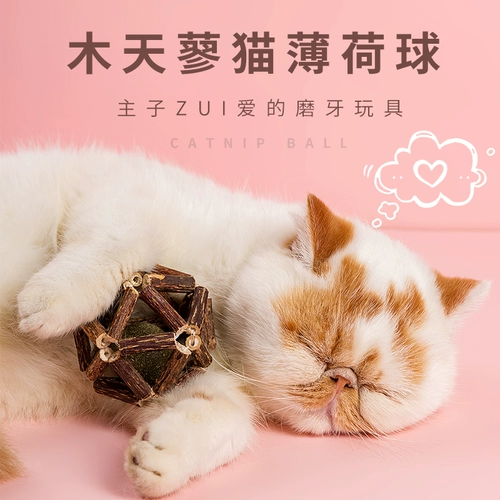 Мятный прорезыватель, мятная игрушка, кот
