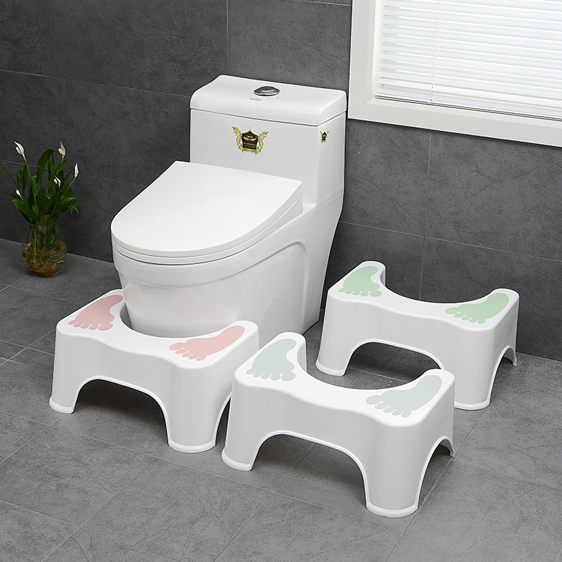 Toilet stool pregnant woman padded chair for home sitting stool squat pit deity Dresser Make-up Room Assisted Pedaling children's foot stool