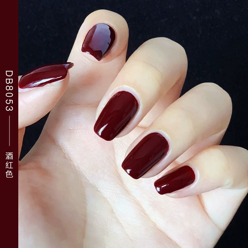Красный лак для ногтей, без сушки в лампе, быстрое высыхание, долговременный эффект, коллекция 2023
