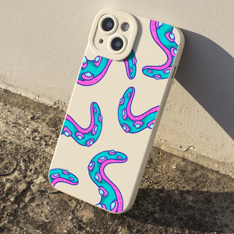 Dark Cthulhu Tentacle Purple iPhone Case