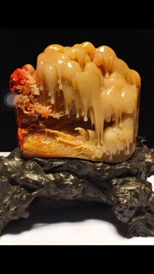 Лаосское каменное поле, желтые украшения, хрустальный камень, резной камень Шушань, печать, прогулка по снегу, поиск украшений из цветков сливы, коллекция подарков