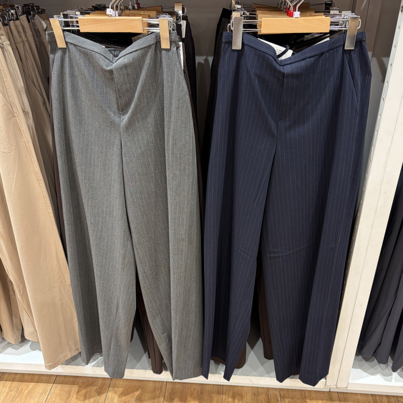 Uniqlo 488866 487959 Women's Stretchy Loose Trousers/Regular Casual Pants