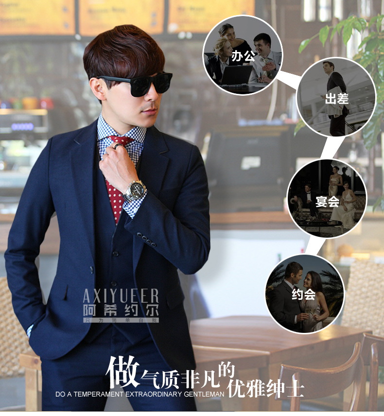 Costume homme en polyester pour printemps - Ref 1570845 Image 58