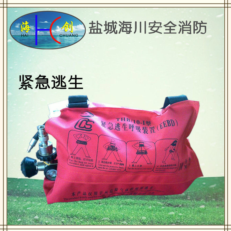 3L 10 15-minute Fire Emergency Escape Positive Pressure Air Aspirator Device EEBD Portable Satchel Type