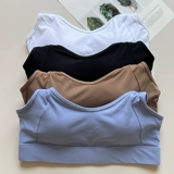 Высокопрочный противоударный бюстгальтер пуш-ап для йоги, бретели, спортивный бюстгальтер, надевается на плечо, красивая спина