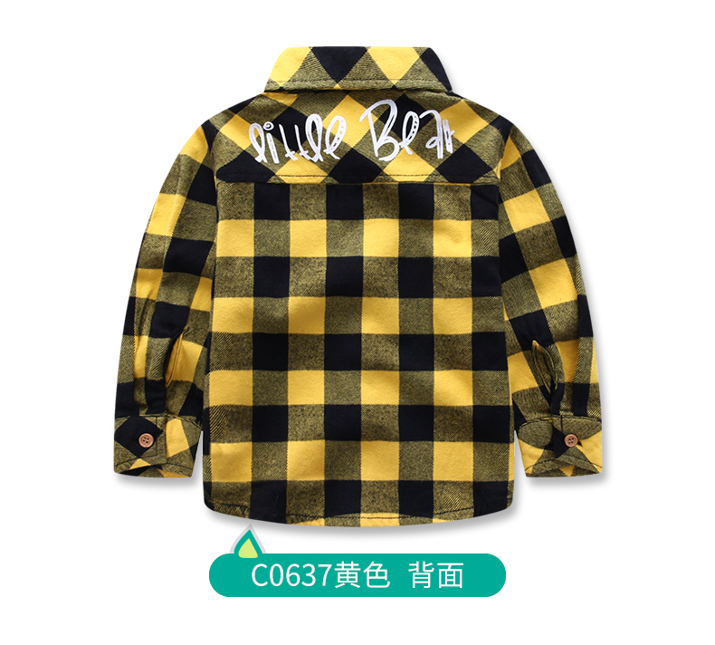 Áo sơ mi mới cho bé sơ sinh cotton sơ mi dài tay sơ mi họa tiết cho bé gái
