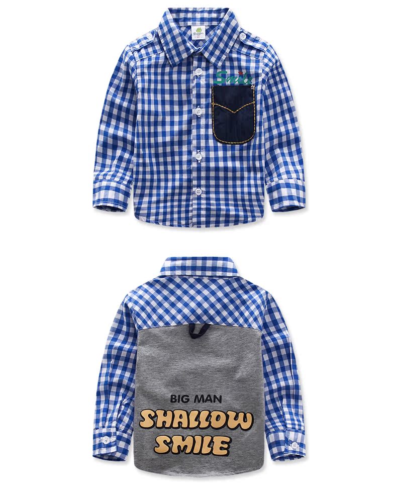 Chemise enfant SINGBAIL à manche longue - Ref 2083519 Image 15