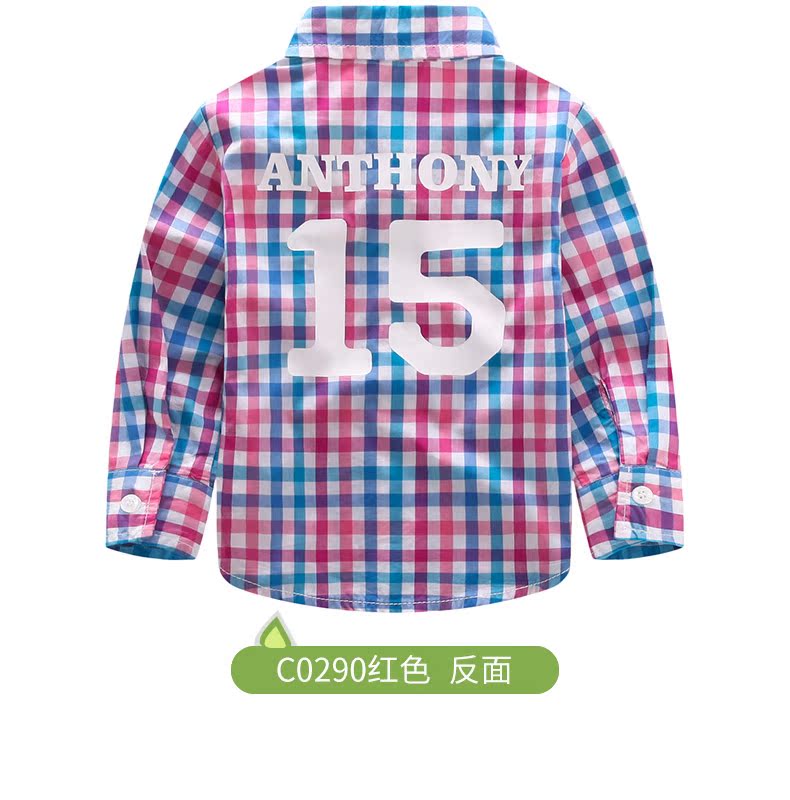 Chemise garcon SINGBAIL à manche longue - Ref 2074586 Image 19