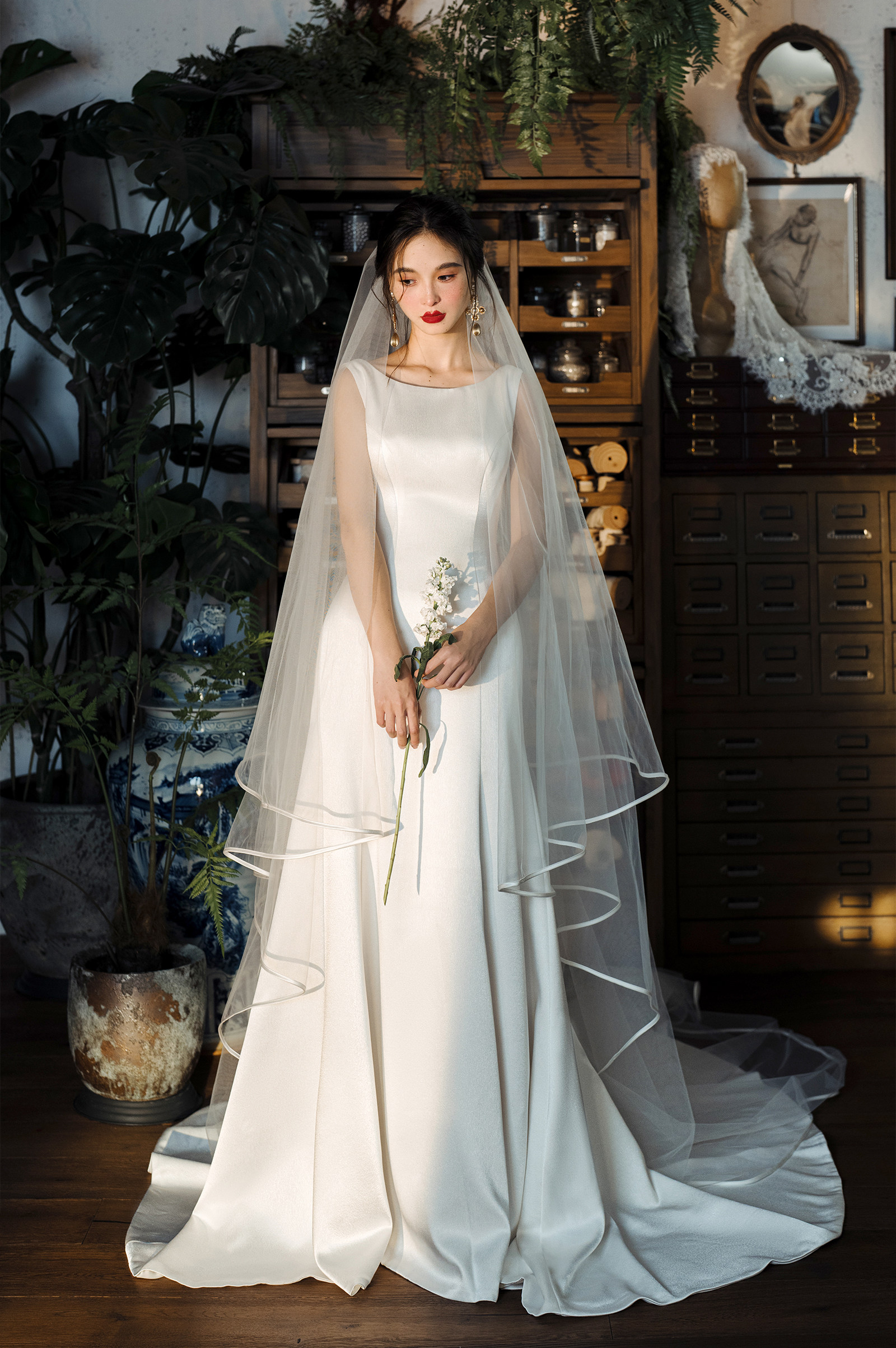 Элегантное белое свадебное платье для невесты, длинная юбка, французский стиль, крой «рыбий хвост», с открытой спиной, открытые плечи 