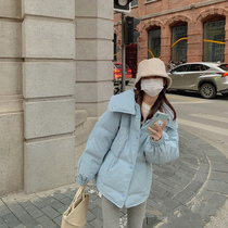 Cotton clothes cotton clothes Women 2021 Winter new exploits design sensation small crowdcotton padded jacket Short Thickened Bread Dressing Day Ensemble