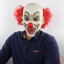Halloween Horror Scary Mask Demon Ghost Face Red Nose Clown Mask Party cosplay Dress up Mask
