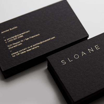 High-end business card black card business card free design rugged bronzing order business card black cardboard business card making