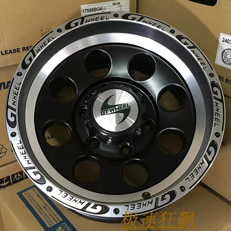 Áp dụng Pajero Cheetah BJ40 BJ212 Black King Kong Hafpick 15 16 17 inch giá trị âm của bánh xe off-road