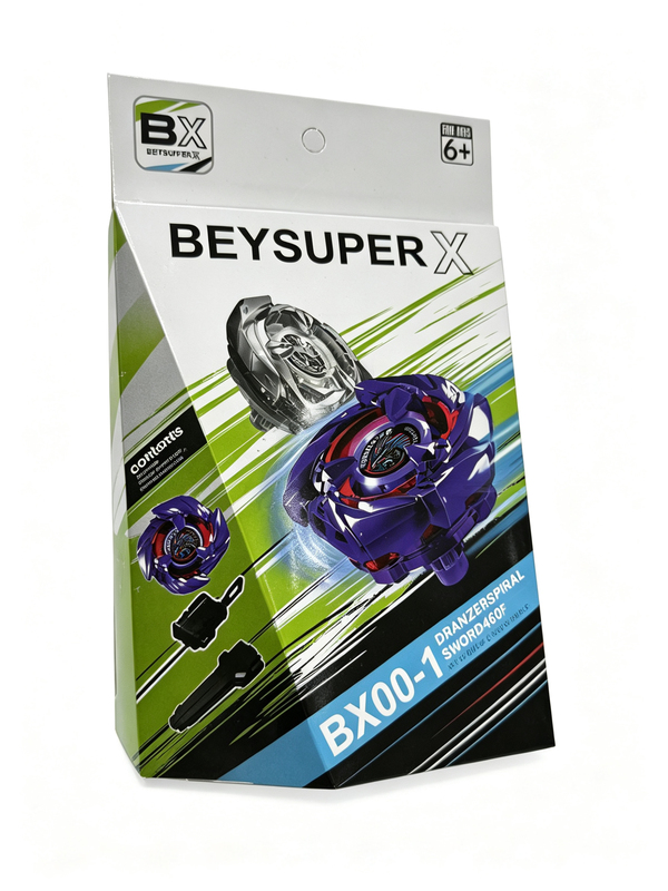 Cross-Border Exclusive Supply of Spinning Top Toy Launcher Battle Alloy Boy Toy Bx Series Gift Box Set Spinning Top