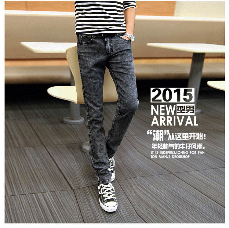 Jeans pour adolescent pieds Slim pour été - Ref 1470261 Image 25