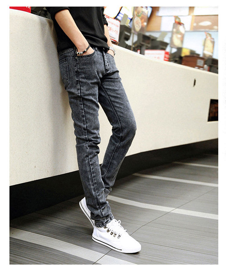 Jeans pour adolescent pieds Slim pour été - Ref 1470261 Image 27