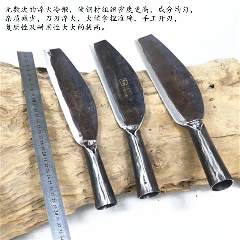 Grass cutting knife chopping tree knife chopping bamboo knife chopping firewood chopping firewood chopping knife yangjiang knife open road knife spring steel forging knife agricultural sickle