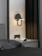 Bedroom crystal wall lamp Italian light luxury art star bedside lamp modern minimalist Bauhaus living room background wall lamp