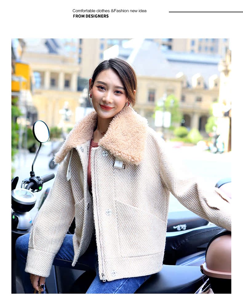 Manteau de fourrure femme - Ref 3175081 Image 14