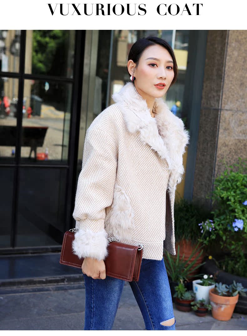 Manteau de fourrure femme - Ref 3171781 Image 7