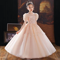 Вечернее платье, элитное платье девочки цветочницы, детский наряд маленькой принцессы, юбка-пачка