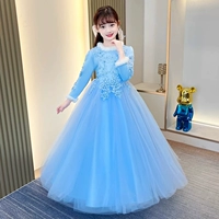 1901 синий ошейник с длинными длинными волосами [подписаться на отправку короны]