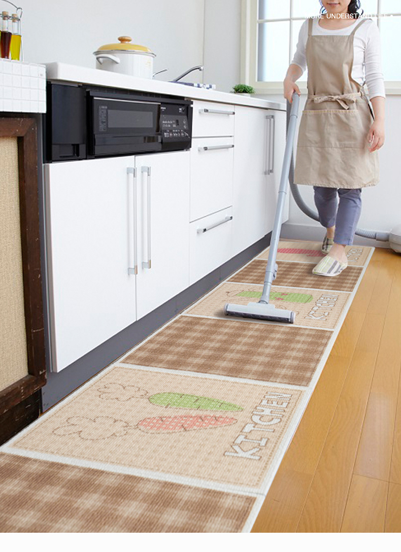 Bán đảo tốt sản phẩm đầy đủ cửa hàng dài nhà bếp mat chống trượt nước và chống thấm hộ gia đình mat phòng ngủ phòng khách mat - Thảm sàn thảm lót chân