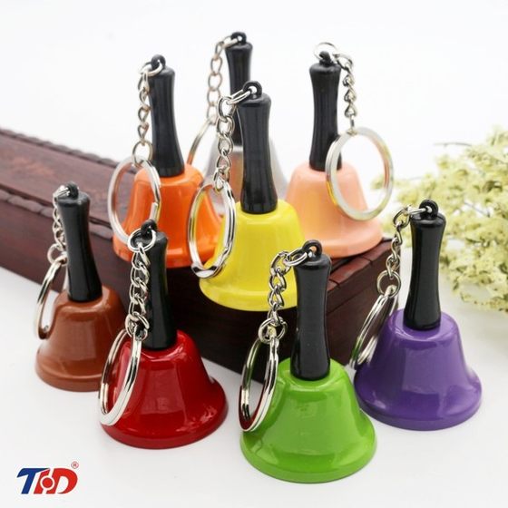 Metal hand bell, class bell, call bell, live broadcast bell, early education copper bell bell, restaurant bell ring