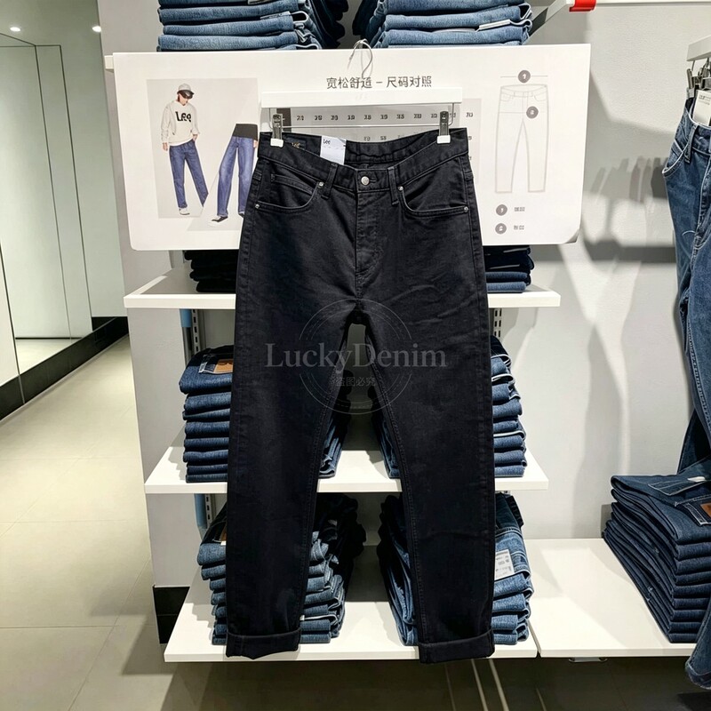 Lee Slim Fit Mid-Low Waist Men's Straight Leg Jeans Tapered Lmb100709100346-898L00