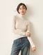 Classic Wangpai! Shima Seiki Seamless One-Piece 18-Gauge Ultra-Fine Wool High-Neck Long-Sleeve Base Knit Sweater