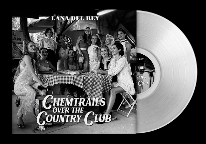 Lana Del Rey Chemtrails Over the Country Club Official Site Transparent LP