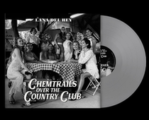 Lana del Rey ChemtrailsOver the Country Club official web silver grey gum LP