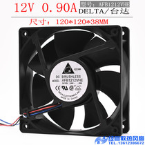 Spot Original Diddah 12038 12V 0 12V 90A 12cm 12cm AFB1212VHE DC Chassis Cooling Fan