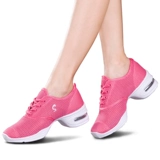 优美妮 2025 летние танцевальные туфли на квадратной подошве, женская танцевальная обувь на среднем каблуке с мягкой подошвой и сетчатой ​​дышащей обувью для матросских танцев для взрослых