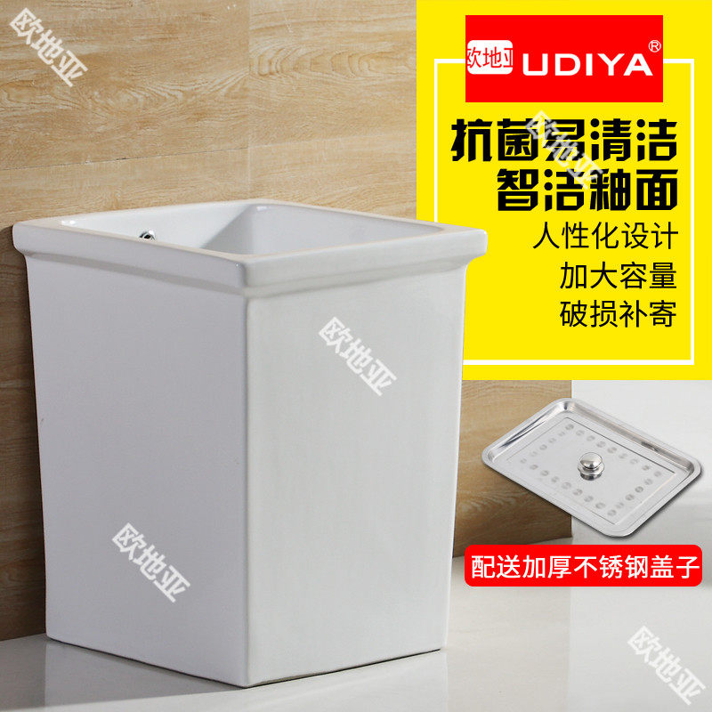Kitchen cabinet ceramic reservoir Home kitchen water tank sink sink stove slate table inlaid kitchen storage pool