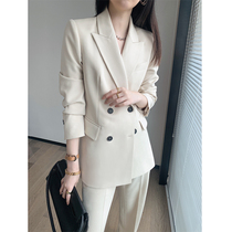 Casual suit suit women Spring and Autumn New Korean fashion temperament British style high-end big brand fried street royal sister suit