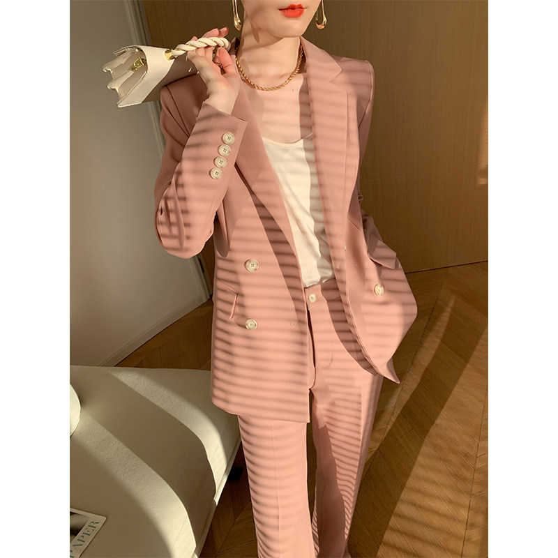 Casual Suits Suit Women 2021 Spring Fall New Korean version Inn Wind Fashion Temperament Senior Feel Fried Street West Suit