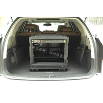 XJTS-4U5U6U8U10U plastic car shock-absorbing box moving portable shock-absorbing cabinet radio and television communication equipment box