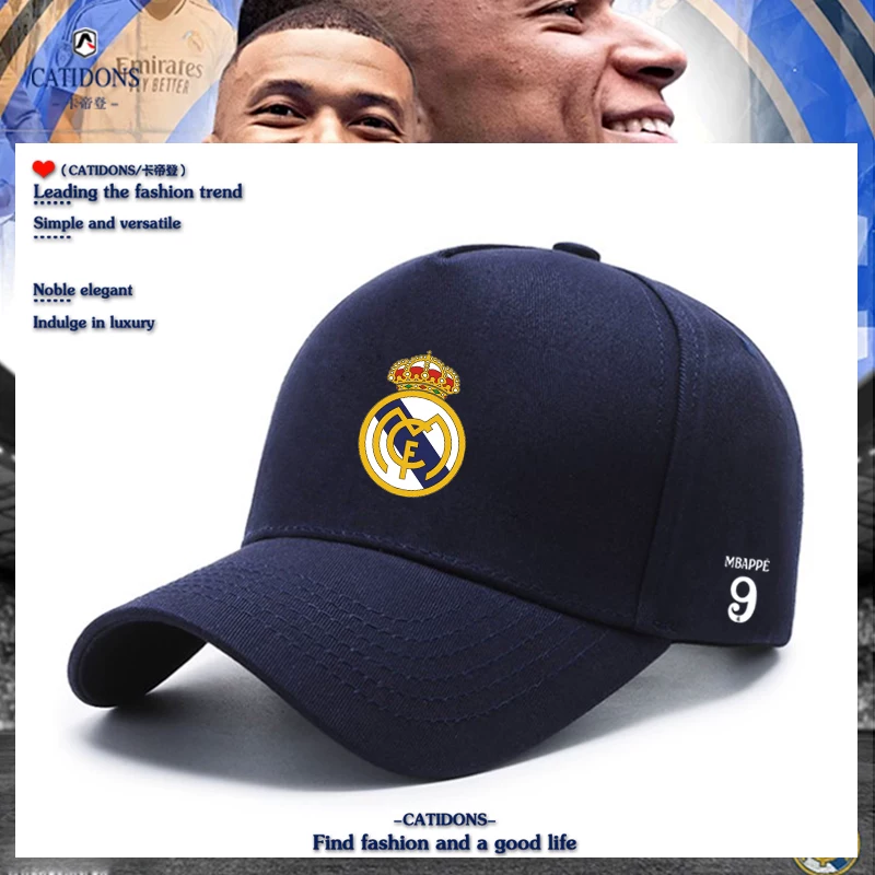2425 Real Madrid Мбаппе №9 Беллингем №5 Винисиус №7 бейсболка фанат утка кепка