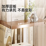 Книжная полка, акриловый крутящийся книжный шкаф, коробочка для хранения из натурального дерева