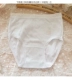 K16 xuất khẩu Nhật Bản đặt hàng Bà mẹ cao eo cotton thêu liền khối đồ lót màu M / L / LL / 3L / 4L