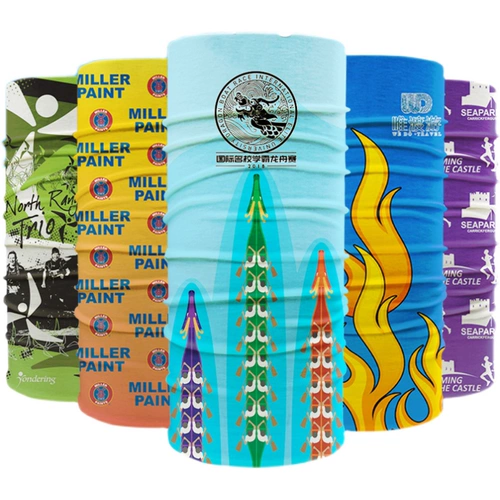 Шарф, дорожный шарф-платок, делается под заказ, с печатью вашего логотипа