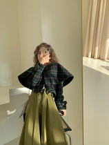 MXU gorgeous female warrior retro fashion fox hair Japanese imported wool French cape jacket short female