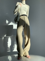 MXU two wear God pants 2020 autumn and winter New grinding flanging color embroidery Logo Joker straight casual pants women