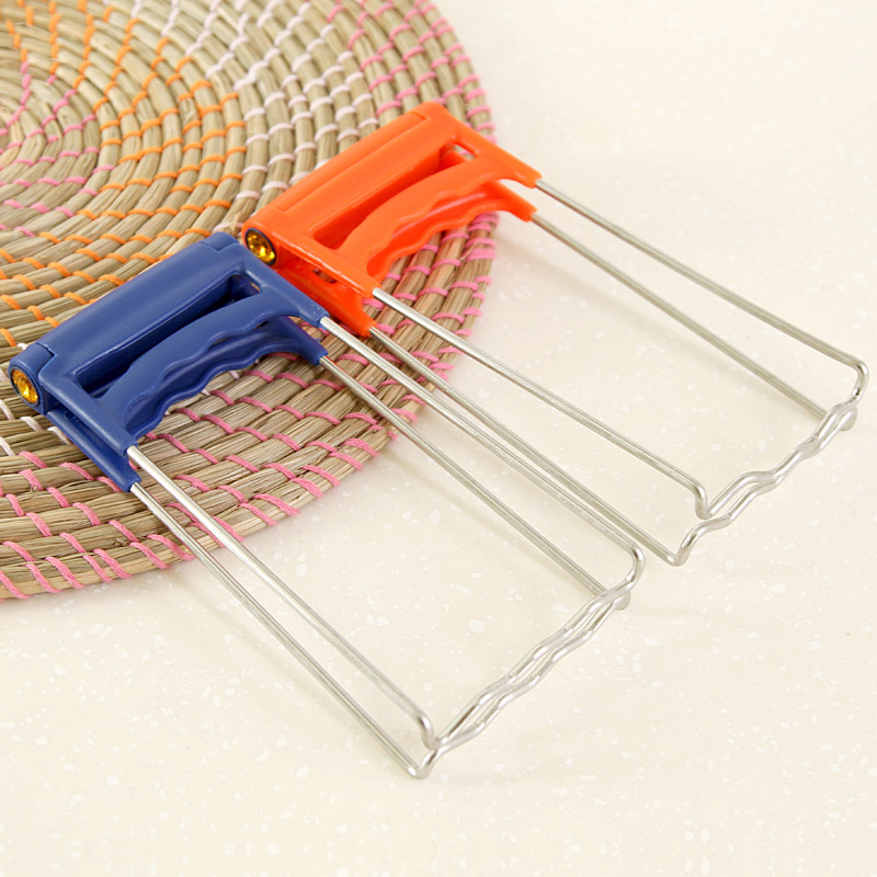 Stainless steel bowl holder Anti-scalding clip Bowl clip artifact Creative kitchen supplies gadgets Plate clip bowl holder