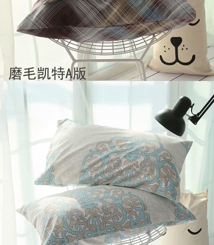 Tuyệt vời sạch len nguyên chất gối bông gối gối lõi gối đặt đồng bằng bông gối gối khăn đơn giá không lõi gối chống trào ngược