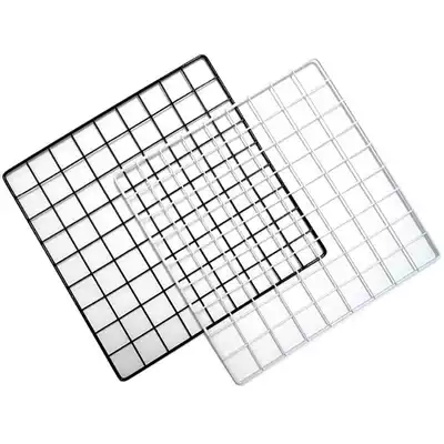 Net celebrity bedroom decoration ins girl heart room grid photo wall Plush toy storage wall hanging doll wall